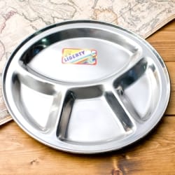 【送料無料・4個セット】分割カレー丸皿【31.5cm】 - サブ2