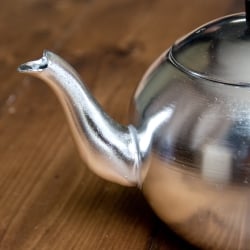 【3個セット】まんまるレトロティーポット 1000ml タイのアルミ細工急須 - サブ5