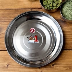 【9個セット】カレー皿 No.8 [約18cm]-重ね収納ができるタイプ - サブ3