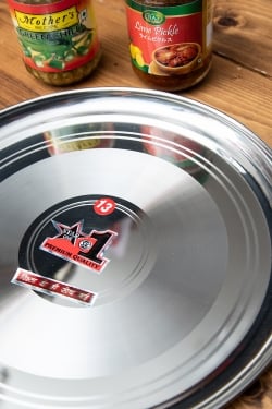 【送料無料・4個セット】カレー大皿 No.13 [約30cm]-重ね収納ができるタイプ - サブ3