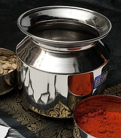 【5個セット】インドの水さし【ステンレス】[11cm] - サブ2