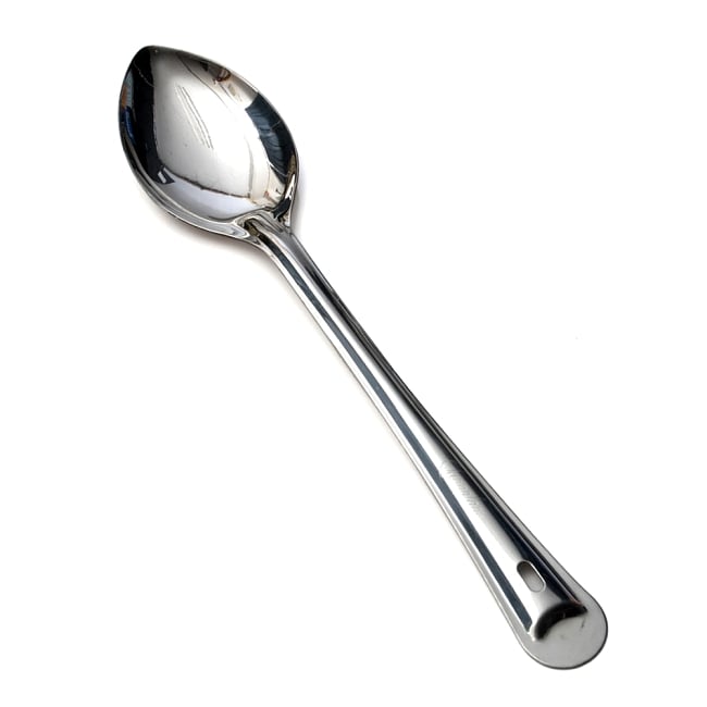 【3個セット】【インドの特大スプーン】ライスの取り分け等へ サーバー用スプーン　[37cm] 6 - 全体写真です