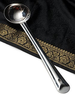 【6個セット】インドのお玉 サーバースプーン(31.5cm) - サブ4