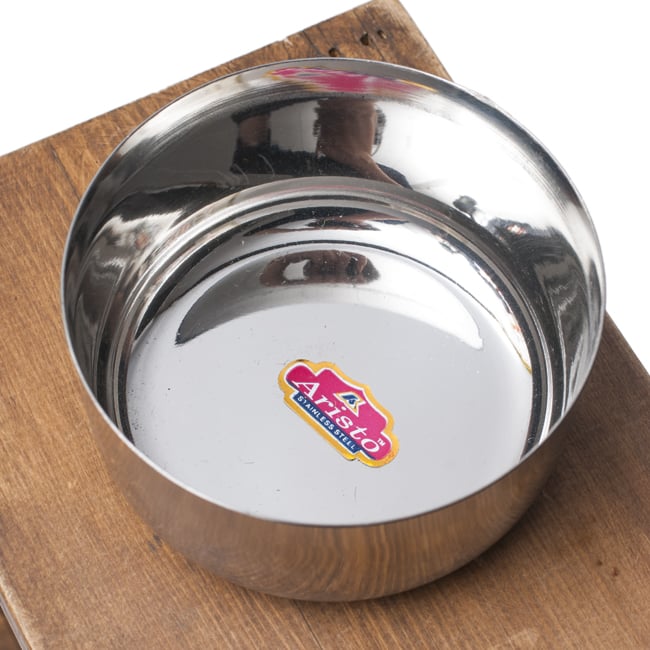 【5個セット】カレー小皿(約10cm×約4.8cm 約350ml)大サイズ ライスボウル 3 - 上からの写真です