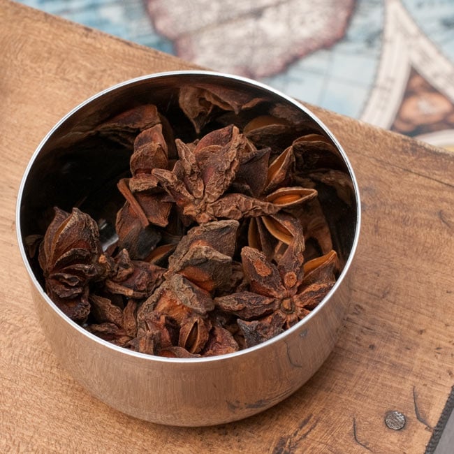 【5個セット】カレー小皿(約10cm×約4.8cm 約350ml)大サイズ ライスボウル 7 - サイズ違いの商品にスパイスを入れてみました。