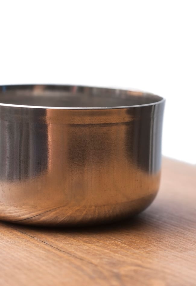 【10個セット】カレー小皿(約5.2cm×約2.8cm 容量50ml)極小サイズ チャトニボウル 4 - 横から撮影しました