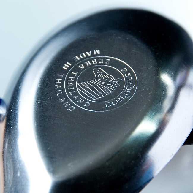 【12本セット】ゼブラ社製 タイ屋台のレンゲ6本セット ZEBRA - 13cm 5 - ゼブラのロゴがついています