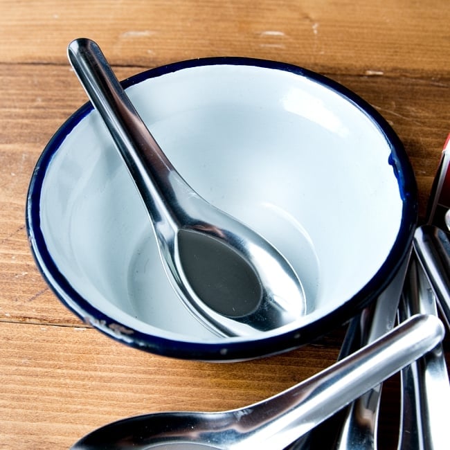 【12本セット】ゼブラ社製 タイ屋台のレンゲ6本セット ZEBRA - 13cm 6 - 色々な料理につかえます