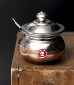 【6個セット】壺型卓上ギーポット【約7.8cm】 - サブ2