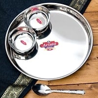 カレー皿セット[カレー大皿と重ねられる小皿2枚のセット]の商品写真