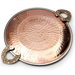 【6個セット】タヴァ槌目仕上げ　チャパティやローティ用のフライパン（直径：18cm程度） - サブ5