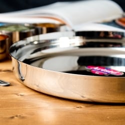 【4個セット】カレー大皿 [27.5cm]-重ね収納ができるタイプ - サブ5