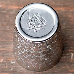 【4点アソートセット】タイの飾りつきエンボス・アルミコップ（直径：7cm） - サブ5