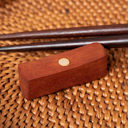 【5個セット】木製手作り 白蝶貝の箸置き - サブ2