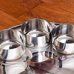 カレー皿セット[カレー大皿 No.12 （約28cm）とサブジカトリ3枚のセット] - サブ4