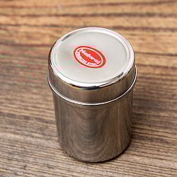 【3個セット】ステンレスのマサラケース・小物入れ[約6.2cm×4.5cm] - サブ3