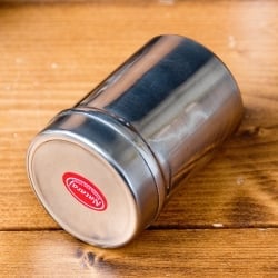 【3個セット】ステンレスのマサラケース・小物入れ-3号[約7.2cm×5.3cm 120ml] - サブ4