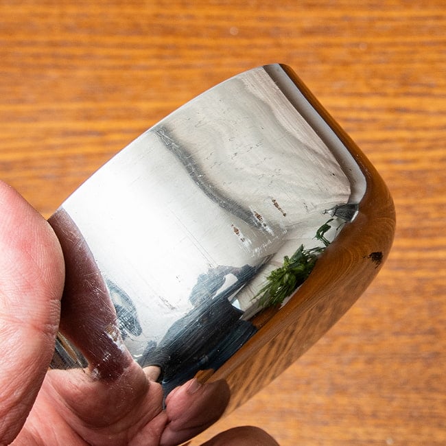 【5個セット】カレー小皿(約8.5cm×約4.5cm） 7 - インド現地で流通している商品のため若干の傷がある場合があります。