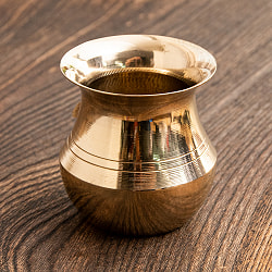 【3個セット】インドの水さし ロタ【ブラス】[6cm] - サブ2