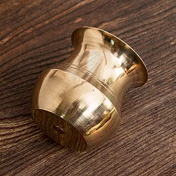 【3個セット】インドの水さし ロタ【ブラス】[6cm] - サブ4