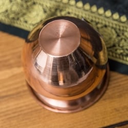 【3個セット】インドの水さし【銅】[高さ約7cm] 約200ml - サブ5