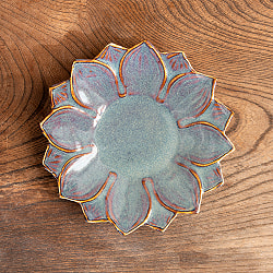 【お得なSET】エスニック気分を盛り上げる　ロータスシリーズ　スープセットSサイズ　Sky purple - サブ3