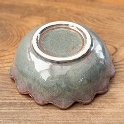 エスニック気分を盛り上げる　ロータスボウル　17cm　Sky purple - サブ4