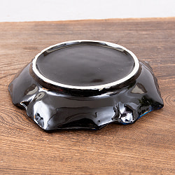 エスニック気分を盛り上げる　オーキッドプレート　20cm　Blue - サブ4