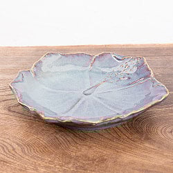 エスニック気分を盛り上げる　オーキッドプレート　20cm　Sky purple - サブ3