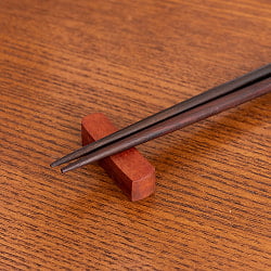 木製手作り 白蝶貝の箸置き - サブ2