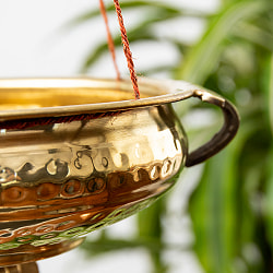 施術しやすい形のシロダーラポット コック付き 550cc - サブ2