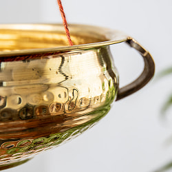 施術しやすい形のシロダーラポット コック付き 1800cc - サブ2