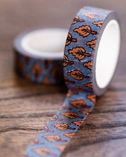 【6個セット】イエローツリー-ティラキタオリジナル マスキングテープ 15mm x 10mの写真