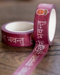 世界が平和でありますように-ティラキタオリジナル マスキングテープ 15mm x 10m