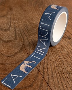 【メール便送料無料・自由に選べる6個セット】ティラキタオリジナル マスキングテープ 15mm x 10mの写真