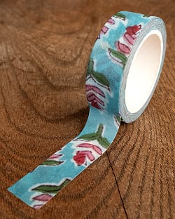 【メール便送料無料・自由に選べる6個セット】ティラキタオリジナル マスキングテープ 15mm x 10mの写真