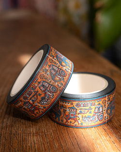 マハラジャの行進-ティラキタオリジナル マスキングテープ 20mm x 10m - サブ2