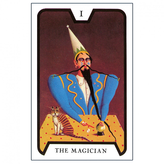 魔女のタロットデッキ - Tarot of the Witches Deck 2 - カードの大きさはこのくらいです