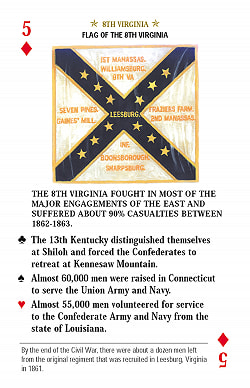 南北戦争の旗カード ゲーム - Flags of the Civil War Card Game - サブ3
