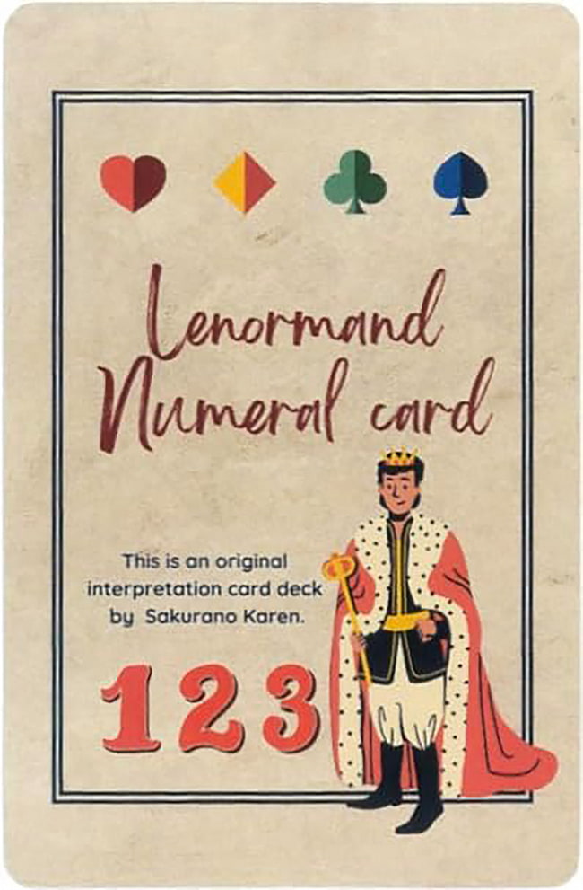 ルノルマン・ヌーメラルカード - Lenormand Numeral Cardの写真1枚目です。神秘の世界へようこそオラクルカード,占い,カード占い,タロット