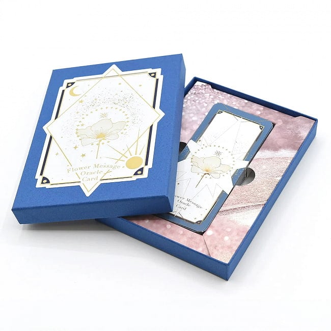 フラワーメッセージオラクルカード「4ヶ国語版」 - flower message oracle card「4 language version」の写真オラクルカード,占い,カード占い,タロット