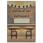 コーヒーオブトゥーコーヒーカード - coffee of two coffee card