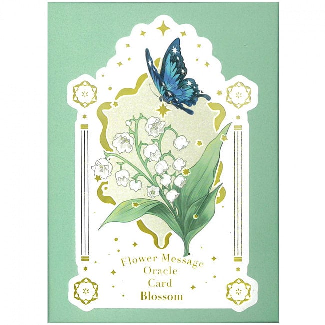 Flower Message Oracle Card Blossom ‐ フラワーメッセージオラクルカードブロッサムの写真1枚目です。表紙オラクルカード,占い,カード占い,タロット
