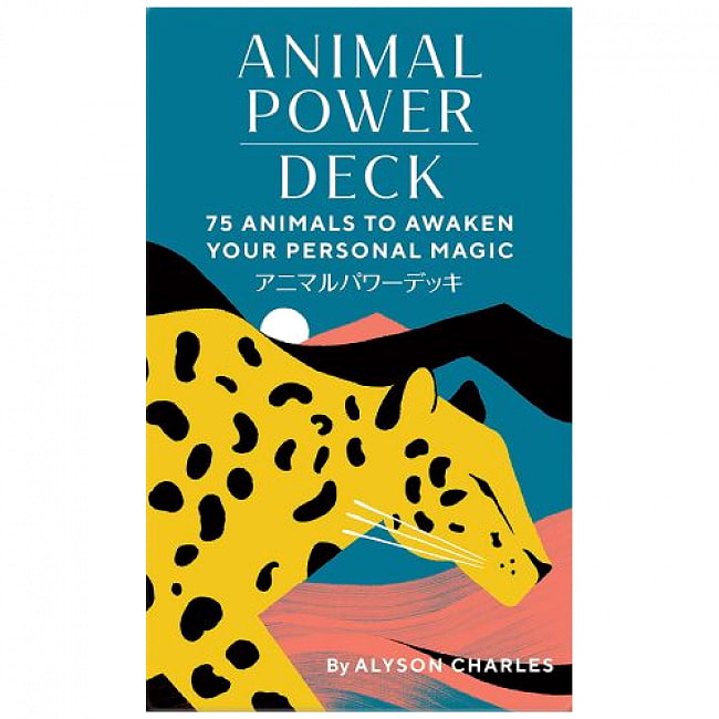 アニマルパワーデッキ - animal power deckの写真1枚目です。表紙オラクルカード,占い,カード占い,タロット