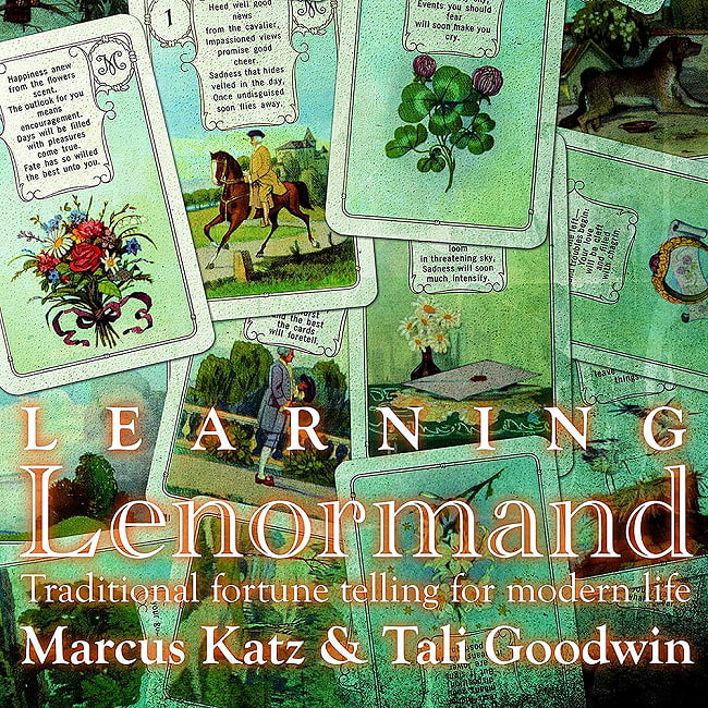 ラーニング・ルノルマン - Learning Lenormandの写真1枚目です。表紙オラクルカード,占い,カード占い,タロット
