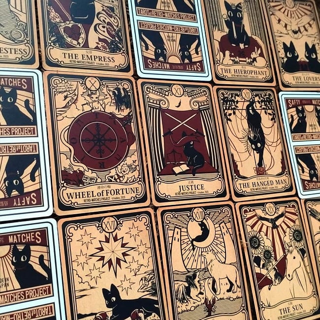  懐古的燐票計画タロット - RETRO-MATCHES PROJECT TAROT 2 - 表紙