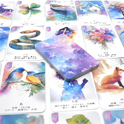 セレスティアル・ウォーターズ・ルノルマン 箱入り - Celestial Waters Lenormand　Box  - サブ4