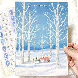 ルーン文字早見下敷き - Rune quick guide sheet - サブ2