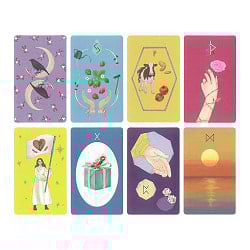 ライラックルーンカード - Lilac Rune Cards - サブ2