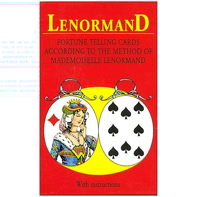 プチ・ルノルマン《AGM》 - Lenormand Red Boxの写真オラクルカード,占い,カード占い,タロット